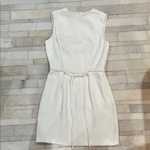 Armani Exchange off White Dress